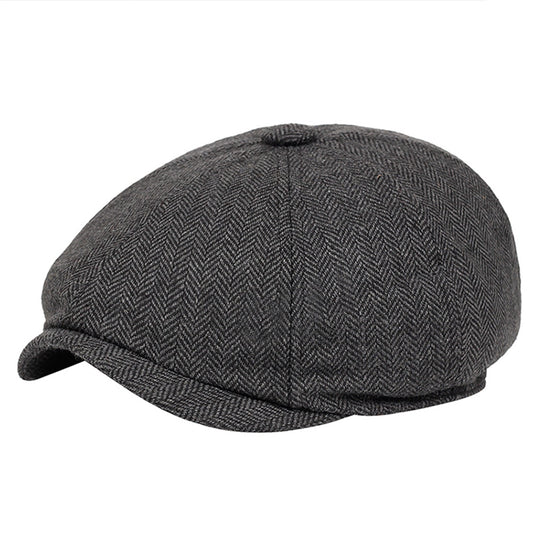 Boina Peaky Blinders Sombrero Hombre Elegante Con Estilo Gris Oscuro Estandar