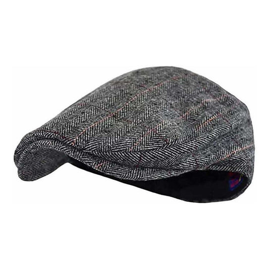 Boina De Moda, Sombrero De Golf, Elegancia. Gris Estandar