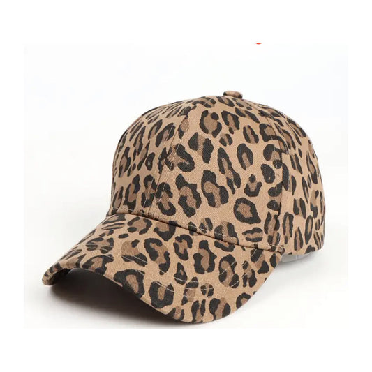 Jockey Gorro Animal Print Modelo Leopardo Leopardo Talla Única