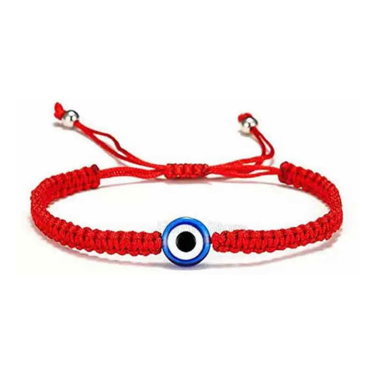 Amuleto Brazalete Pulsera Con Hilo Rojo Ojo Turco Poderoso 0 Cm 2.54 Cm