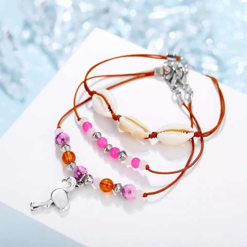 Pulsera Mujer Brazalete Femenino Flamenco Flamingo