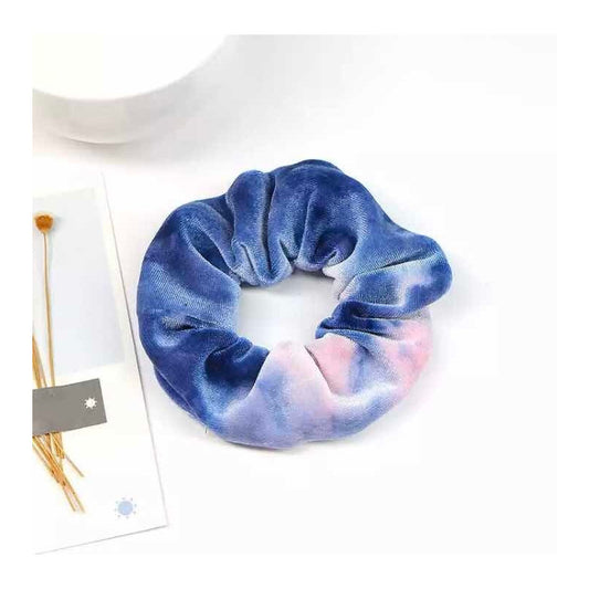Colets De Moda - Colet Amarrado De Pelo Color Desteñido Top Diseño