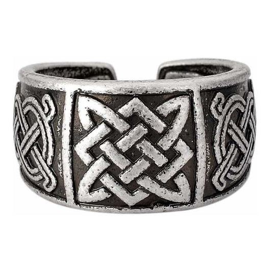 Anillo Vikingo Anillo Etnico Stars Ring Ragnar Lodbrok Rolo Plateado Ajustable