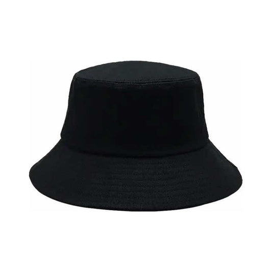 Sombrero Ala Ancha Forma Cubo Gorro Pescador Para El Sol Negro Estándar Adulto