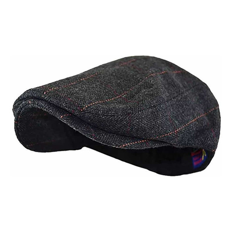 Sombrero Boina Cuadrille Elegante Negro Estándar