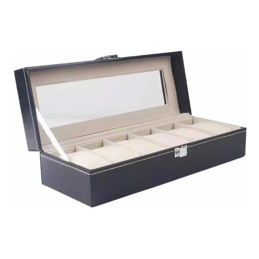 Caja Organizadora De Relojes Caja Para 6 Unidades Caja Reloj