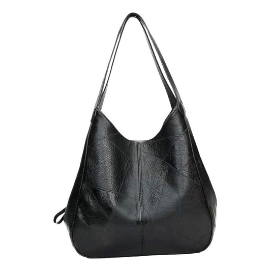 Cartera Modelo Muñecaaguja Cuero Eco De Damas, Bolsa Espacio Negro Diseño