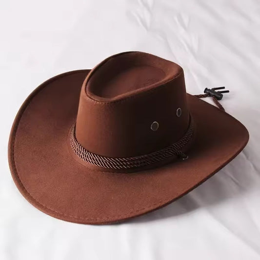 Sombrero Vaquero Hombre Clásico Sombrero Cafe Café S Lisa