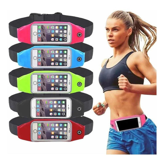 Banano Celular Touch Cinturón Deportivo Running Elasticado Varios Colores
