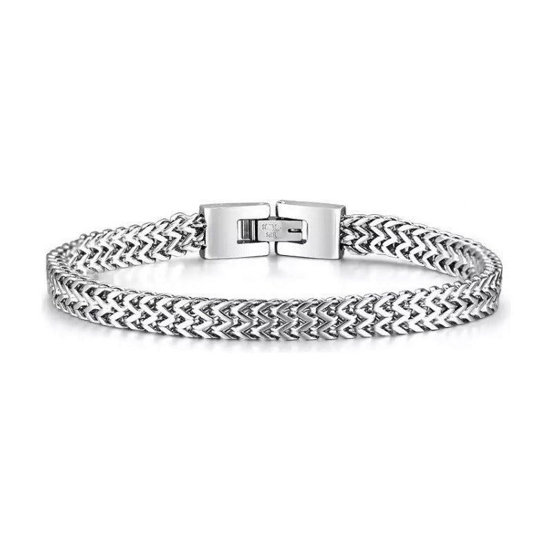 Brazalete Acero Quirúrgico Unisex 21 Cm 0 Mm