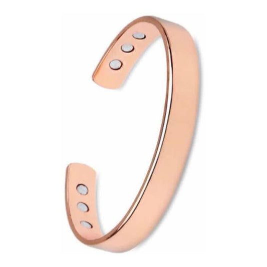 Pulsera Cobre Magnética Terapia Artritis Dolor Brazalete Pod 18 Cm 45.72 Cm
