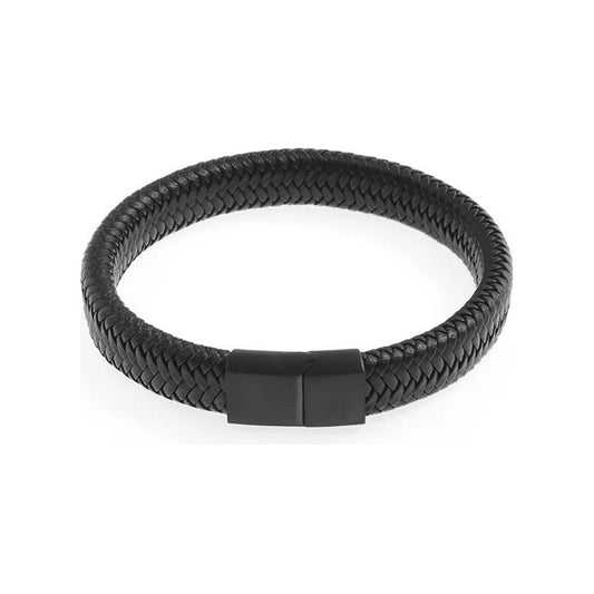 Pulsera Minimalista Cuero - Brazalete Simple Y Elegante 0 Mm