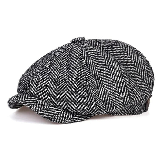 Boina Sombrero Hombre Elegante Con New Estilo Gris Claro New Gris Talla Única
