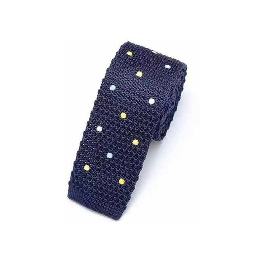 Corbata Tejida Diseño De Hilo - Verde 1