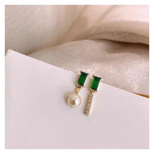 Joyas Creativas Par De Aros Con Estilo Pendientes Colgantes Dorado