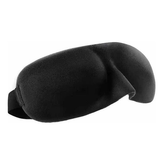 Pack 2 Antifaces Para Dormir Con Oscuridad Negro Antifaz
