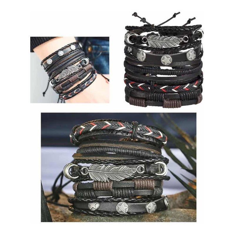 Pulsera Trenzada Brazalete 21 Cm 0 Mm