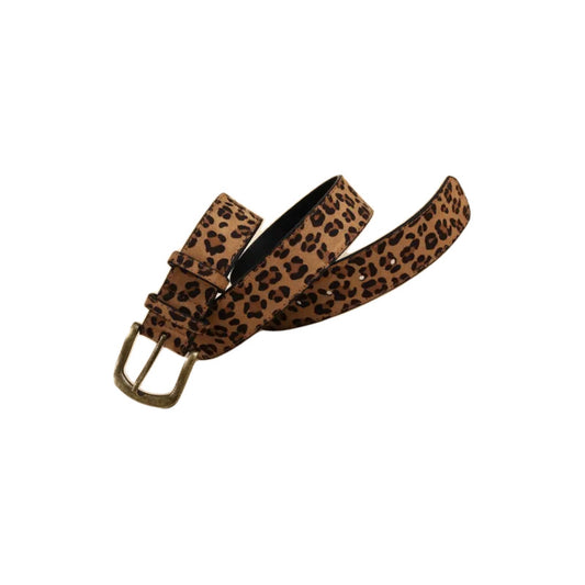 Cinturón Con Estampado De Leopardo Estilo Para Mujer Y Onda Leopardo Animal Print 110
