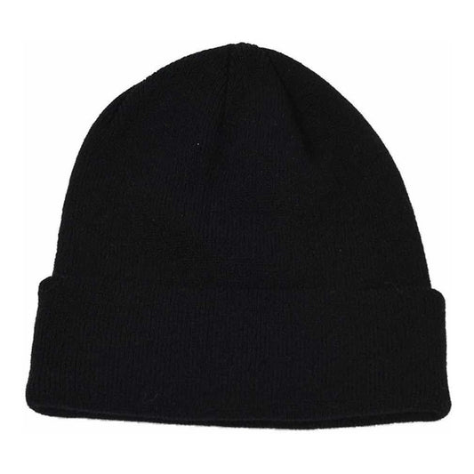 Gorro Lana Color Negro Invierno Con Estilo - Nieve Frio Negro