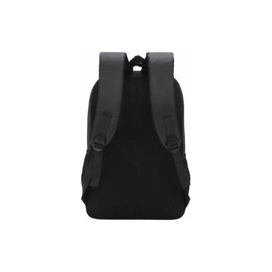 Mochila Impermeable De Estilo Americano De Buena Capacidad Negro Liso