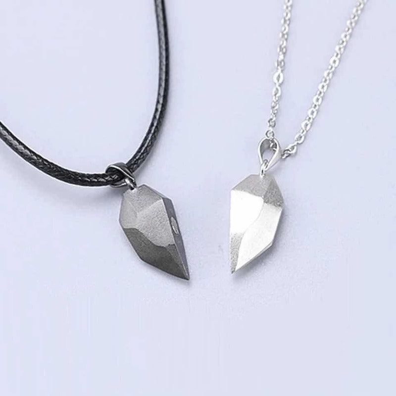 Pulsera De Amor Con Imán, Pareja Collar Y Pulsera Novios