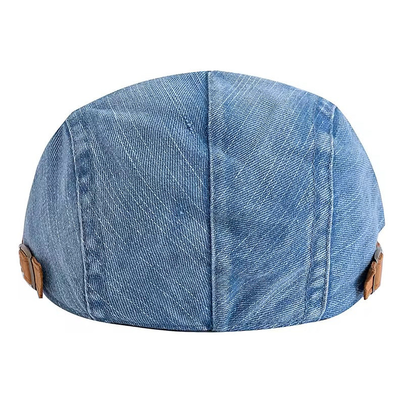 Boina Sombrero Urbano Estilo Jeans Azul Estandarizada Jeans