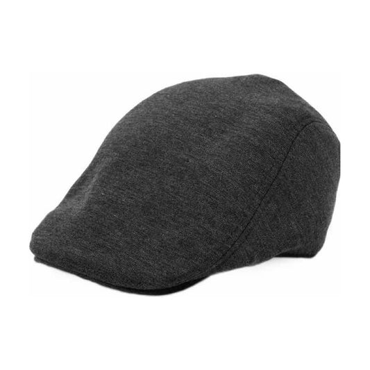 Gorro Estilo Boina 100% Algodón, Boina Estilo Moda Casual Gris Oscuro Estandar
