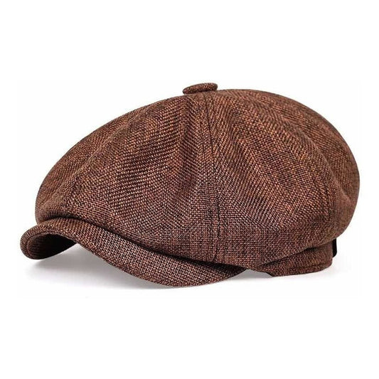 Boina Unisex Elegante Y Salvaje, Especial Regalo Sombrero Marrón Estandar
