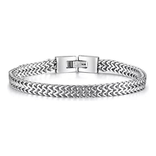 Brazalete Acero Quirúrgico Unisex 21 Cm 0 Mm