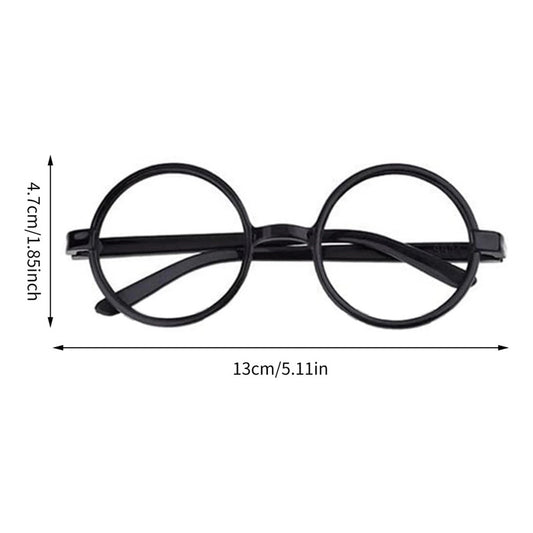 Anteojos Harry Halloween  Lentes Cotillón Negro Harry Halloween