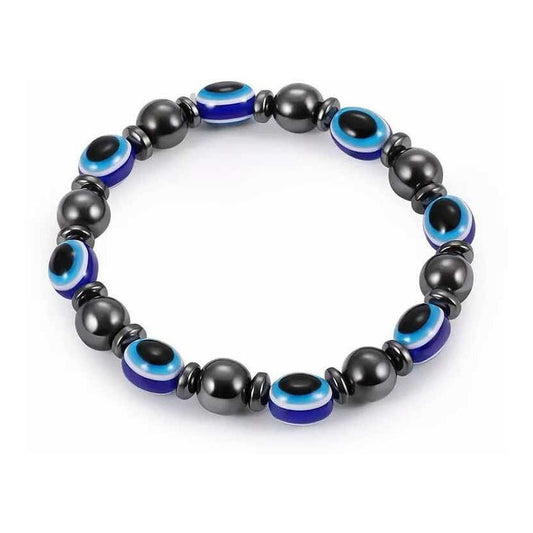 Pulsera De Ojitos Con Estilo - Brazalete Moderno